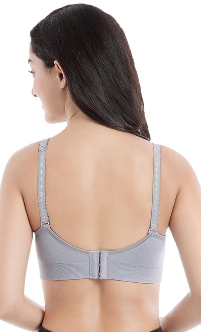 iLoveSIA Front Buckle Non-wire Nursing Bra - iLoveSIA