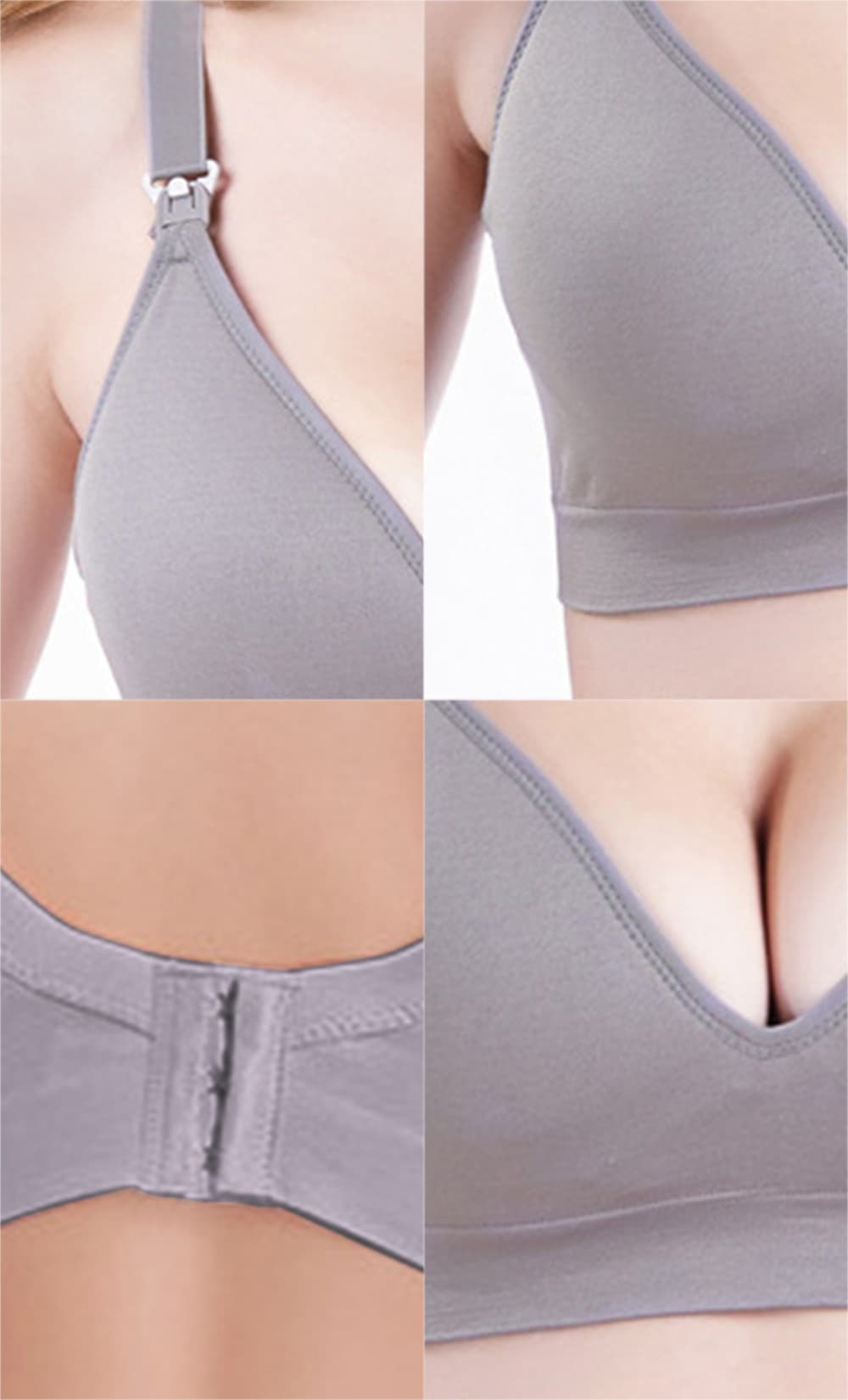 iLoveSIA Elastic Seamless Nursing Bra