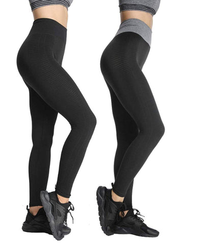 iLoveSIA 2-Pack Women's Seamless Workout Yoga Leggings High Waist - iLoveSIA