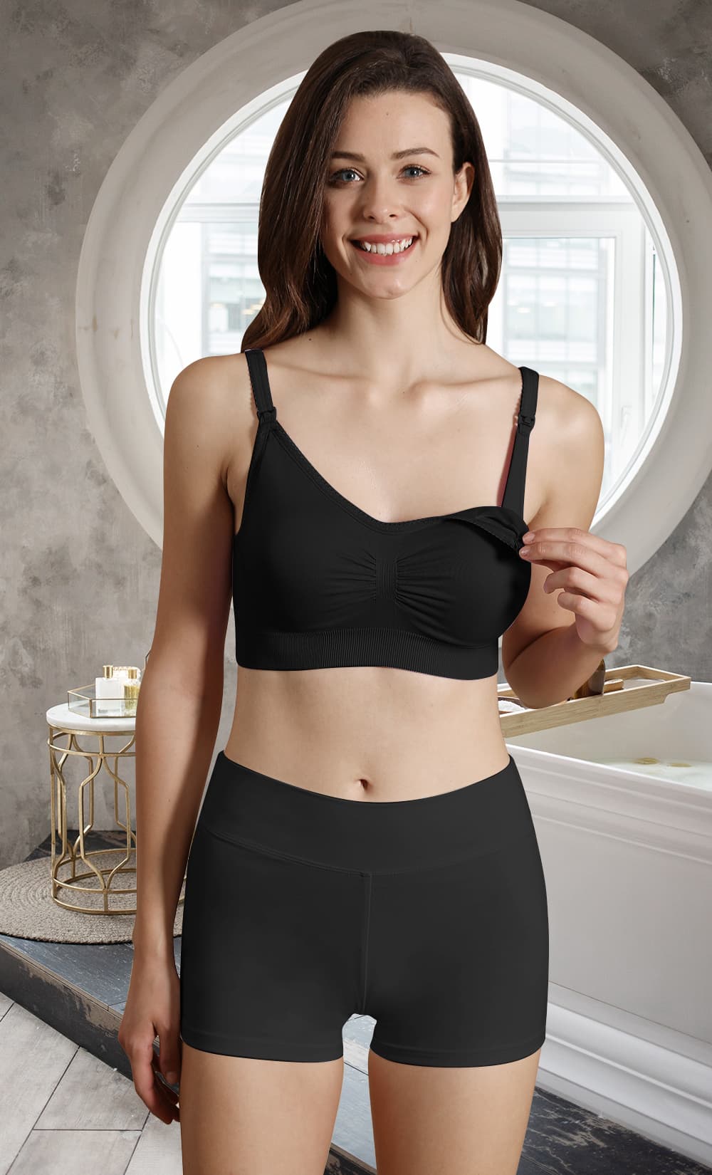 iLoveSIA Wireless Seamless Nursing Bra