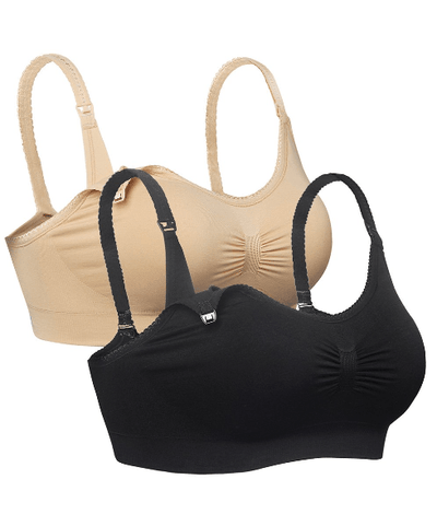 iLoveSIA 2PACK Nursing Bra for Sleeping Breast Feeding Women - iLoveSIA