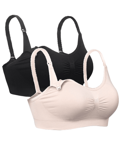 iLoveSIA 2PACK Nursing Bra for Sleeping Breast Feeding Women - iLoveSIA