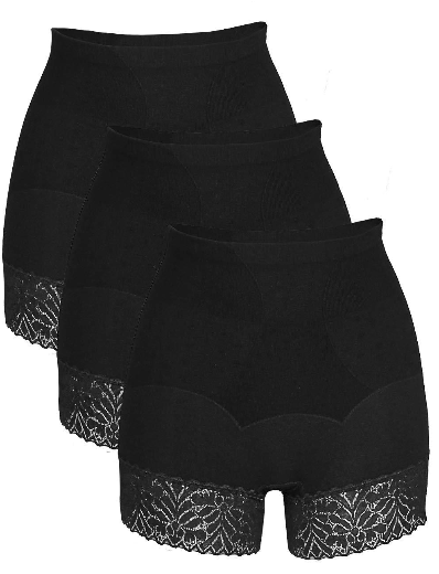 iLoveSIA High Waist Shaping Shorts for Women Slimming Tummy Control Thigh Slimmer Lace Butt Lifter Pants Underskirts Slip Shorts Underwear Body Shaper - iLoveSIA
