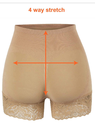 iLoveSIA High Waist Shaping Shorts for Women Slimming Tummy Control Thigh Slimmer Lace Butt Lifter Pants Underskirts Slip Shorts Underwear Body Shaper - iLoveSIA