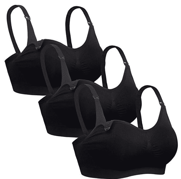 iLoveSIA 3PACK Seamless Convertible Clip Down Maternity and Nursing Bra - iLoveSIA