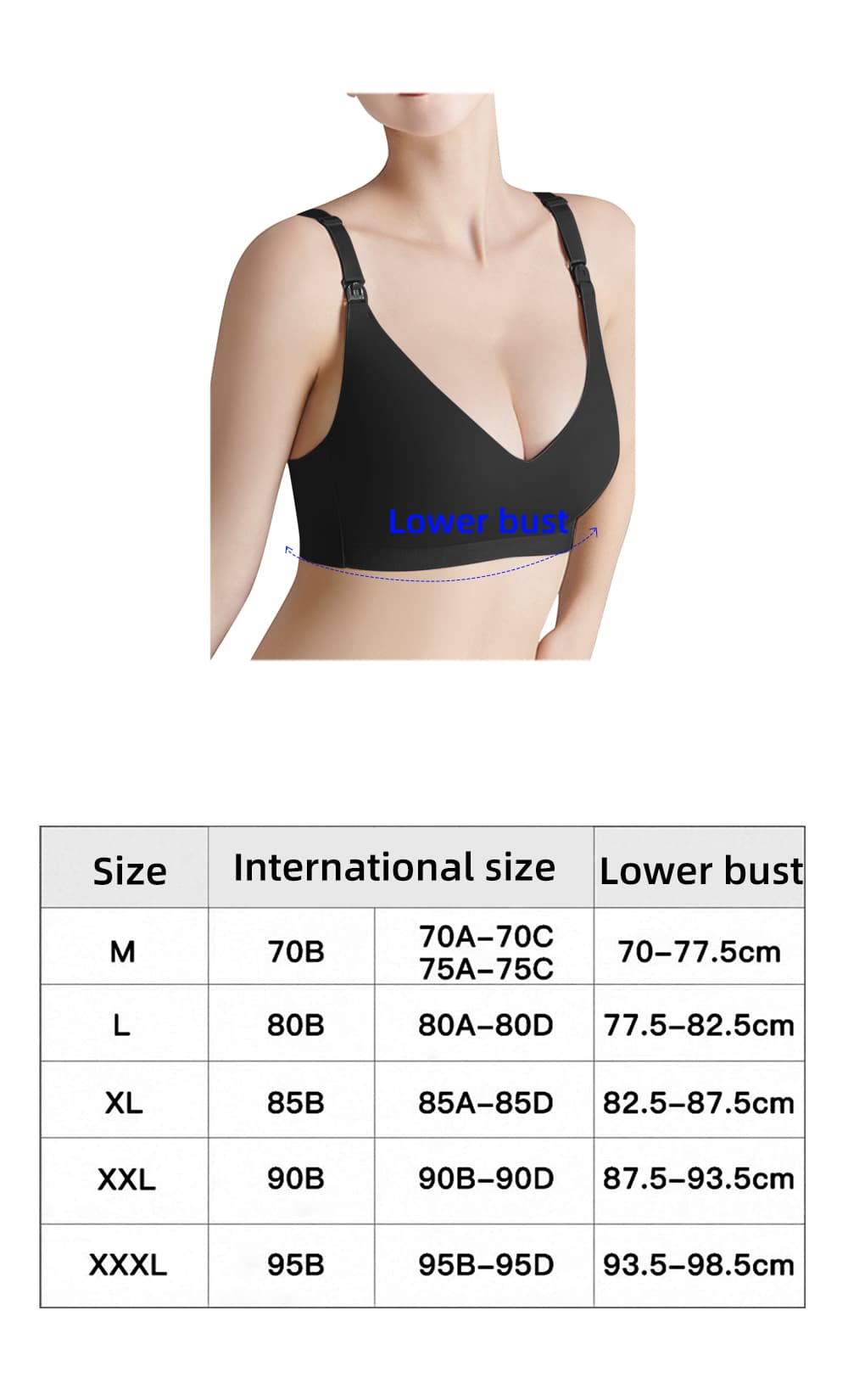 iLoveSIA One Piece Non-marking Nursing Bra