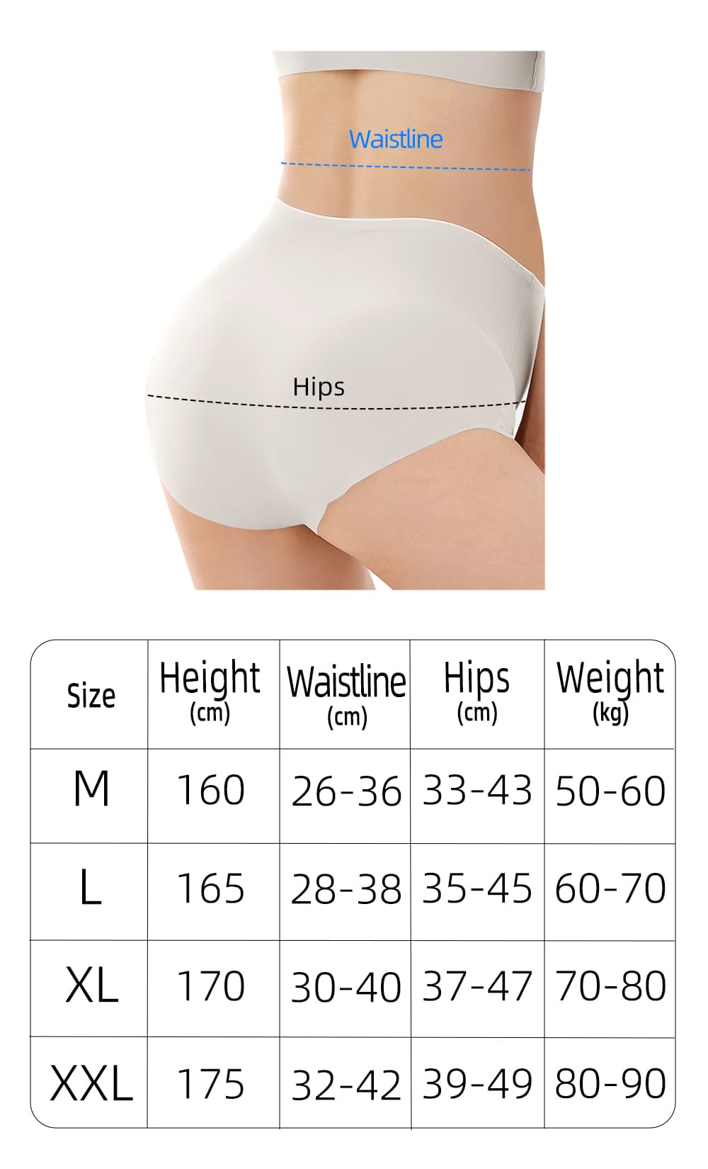 Maternity High Waist Underwear