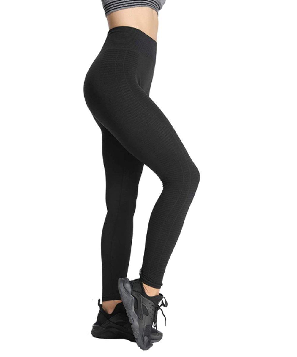 iLoveSIA 2-Pack Women's Seamless Workout Yoga Leggings High Waist - iLoveSIA