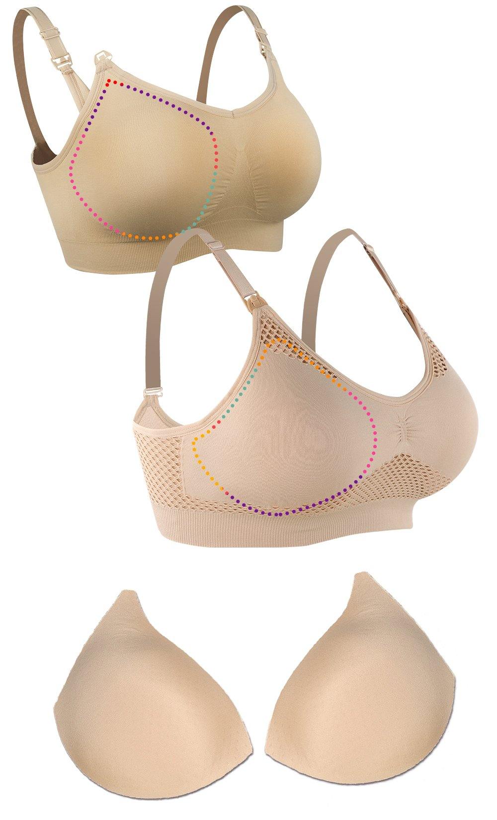 Free Replaceable Bra Pads for iLoveSIA Nursing Maternity Bras - iLoveSIA