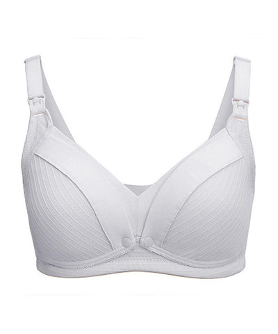 iLoveSIA 2-Pack Nursing Bra Front Button/Clip Open Maternity Underwear - iLoveSIA