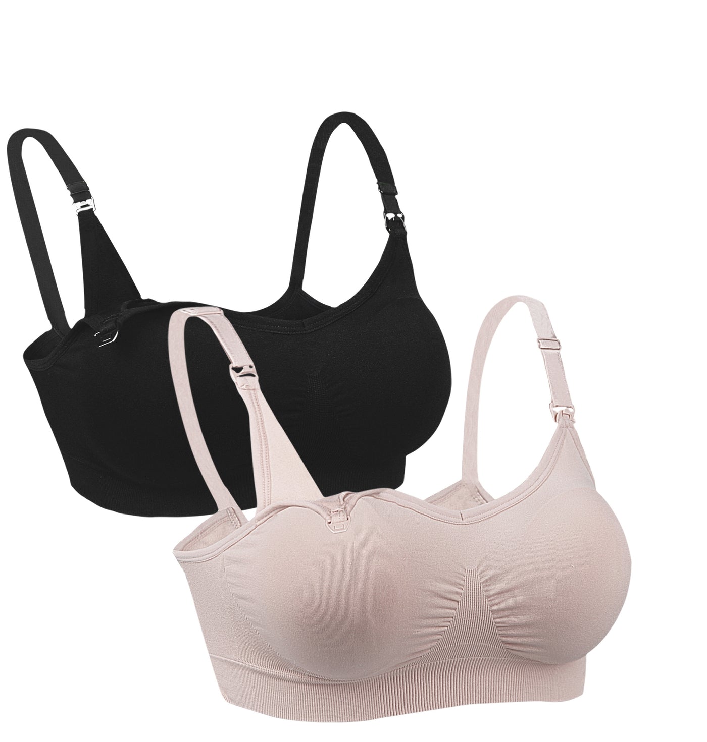 iloveSIA multi-piece Womens Full Bust Nursing Bra Seamless Maternity Bra