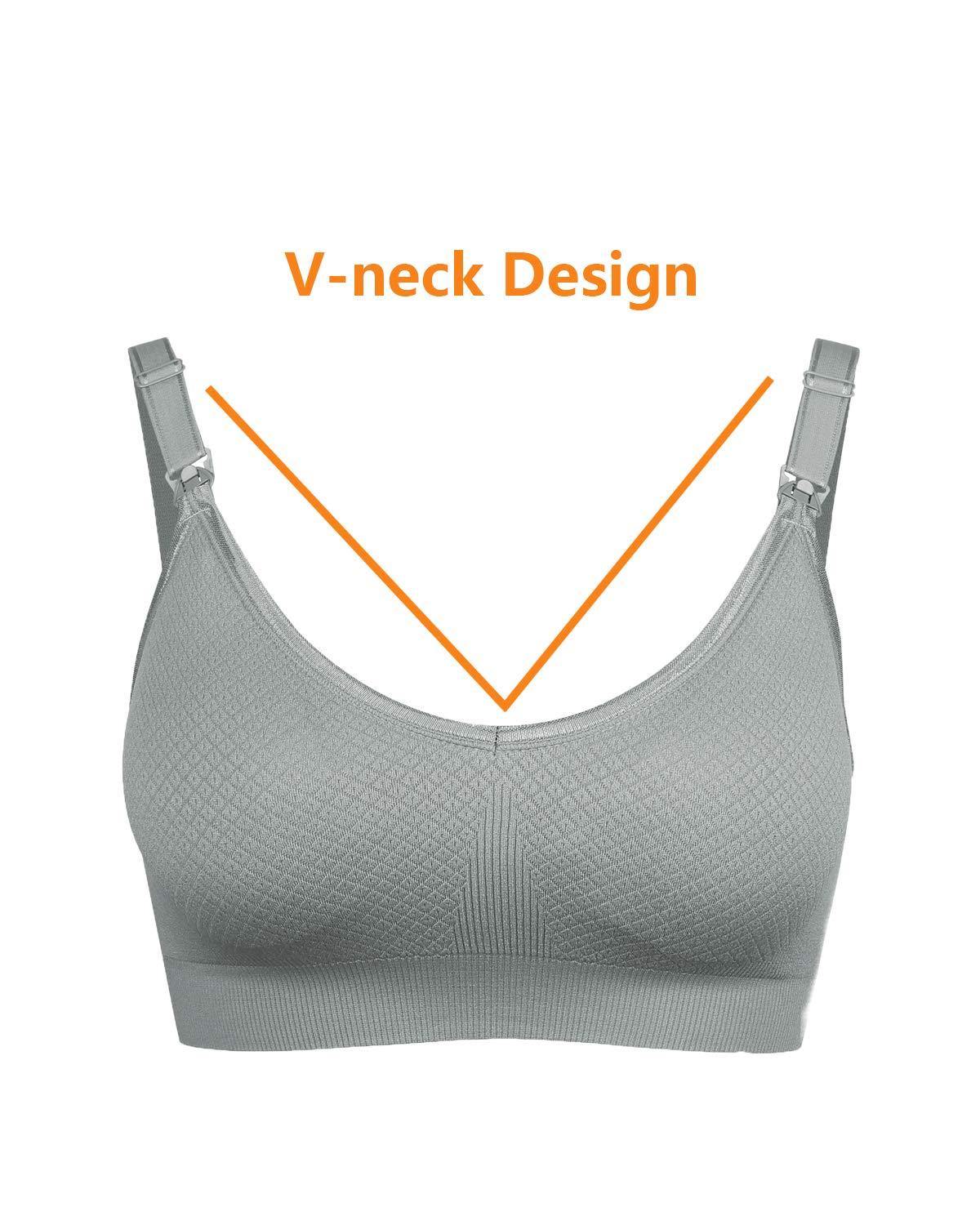 iloveSIA 3PACK Womens comfortable Nursing Bra SIA7311 - iLoveSIA