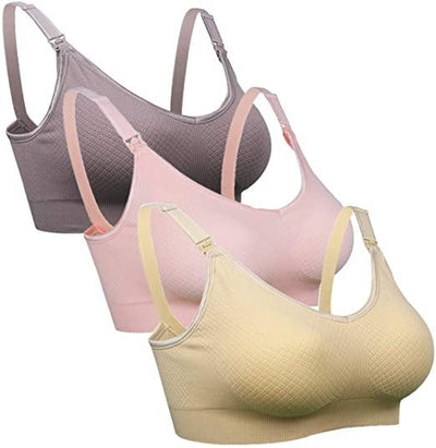 iloveSIA 3PACK Womens comfortable Nursing Bra SIA7311 - iLoveSIA