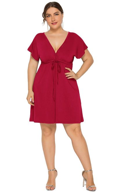 iLoveSIA Maternity Drawstring Dress - iLoveSIA