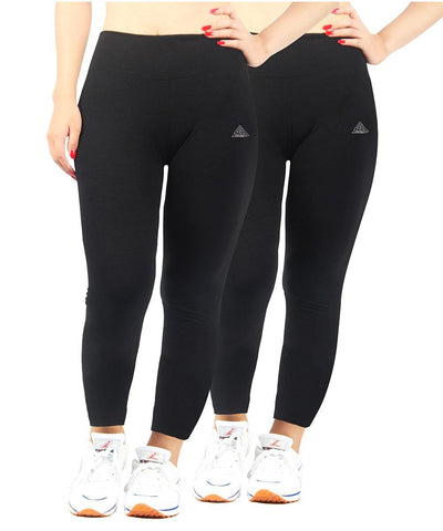 iLoveSIA 2Pack Womens Workout Leggings Plus Size Yoga Pants - iLoveSIA