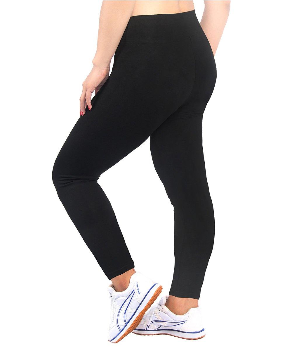 iLoveSIA 2Pack Womens Workout Leggings Plus Size Yoga Pants - iLoveSIA