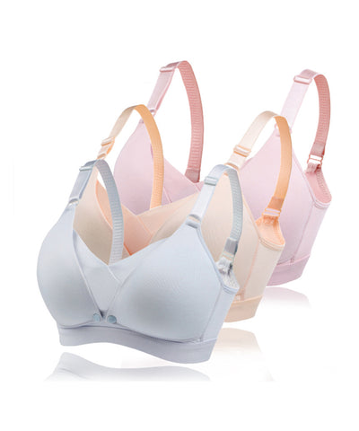 iLoveSIA Front Closure Nursing Bra Breast Feeding Bra Women Bra 3PACK - iLoveSIA