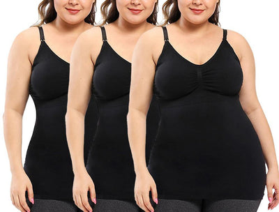 iLoveSIA 3PACK Wireless stretch breathable Nursing Tank Top underwear - iLoveSIA