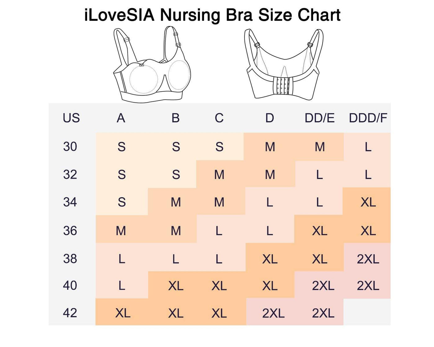 iLoveSIA 3PACK Women's underwire Body Silk Seamless Nursing Bra - iLoveSIA