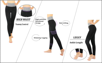 iLoveSIA Capri Yoga Pants For Women With Hidden Waistband Pocket - iLoveSIA