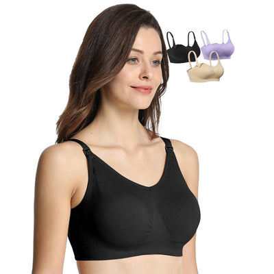 iLoveSIA 3PACK Support Low Impact Nursing and Maternity Sports Bra - iLoveSIA