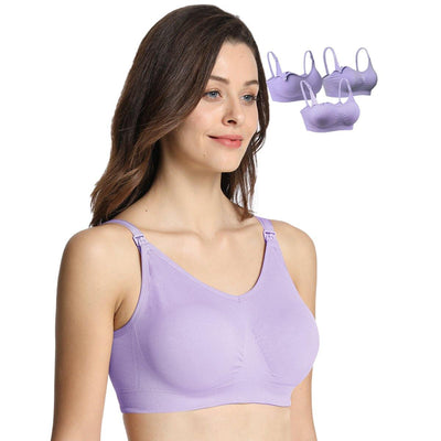 iLoveSIA 3PACK Support Low Impact Nursing and Maternity Sports Bra - iLoveSIA